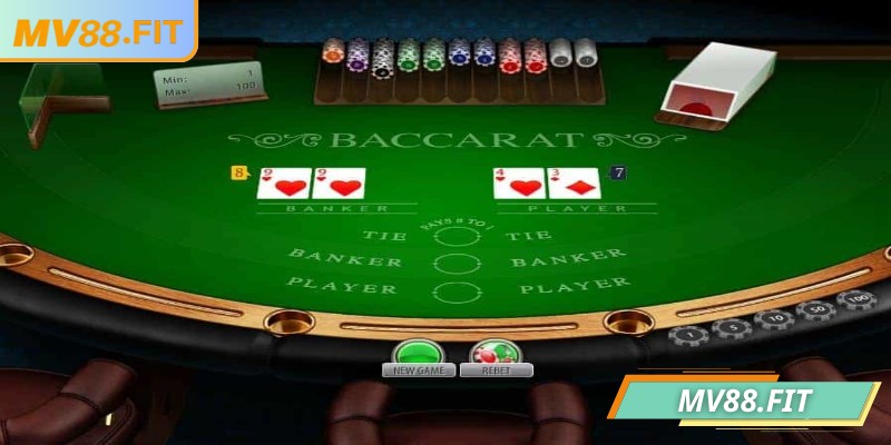 Baccarat MV88: Trải nghiệm chơi bài trực tuyến hấp dẫn 3 Hướng dẫn chơi cực kỳ đơn giản cho người mới